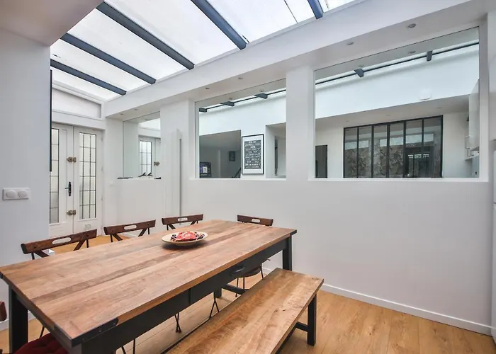 2.luxueux Duplex 6/8pers/full Equipped/republique *