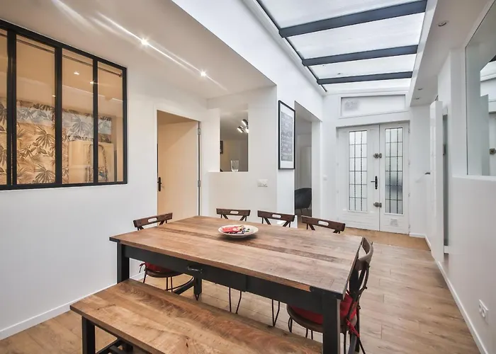 2.luxueux Duplex 6/8pers/full Equipped/republique *